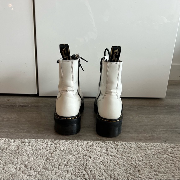 Dr. Martens JADON BOOT SMOOTH LEATHER PLATFORMS - white 9 - Picture 3 of 6